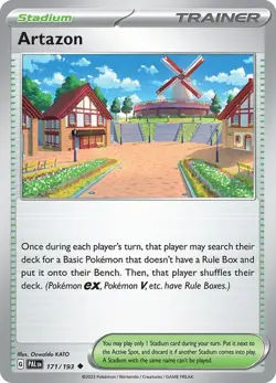 [4x Playset] Artazon 171/193 SV02: Paldea Evolved (PAL) - Pokemon TCG - Image 1