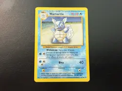 Pokemon TCG - Base Set Unlimited - Wartortle Evolution Box Error - 42/102 - NM - Image 1