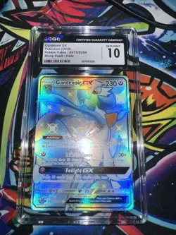 CGC 10 Gardevoir GX SV75/SV94 Hidden Fates Pokemon TCG - Image 1