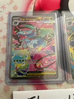 Pokemon TCG Mega Evolution - Mega Venusaur EX SIR 177/132 & Double Rare 003 - Image 2