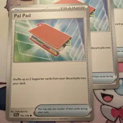 4x Pokemon TCG Pal Pad 182/198 - Scarlet & Violet Base Set SVI Playset Trainer - Image 2
