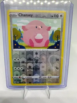 Pokemon TCG Chansey Fusion Strike 202/264 Reverse Holo Common NM/M - Image 1