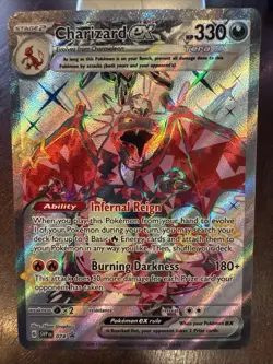 Pokemon Paldean Fates Charizard #74 Black Star Promo Neat Mint - Image 1