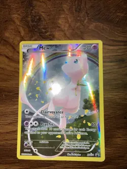 2016 Pokemon XY Promo Mythical Pokemon Collection #XY110 Full Art/Mew - Image 1