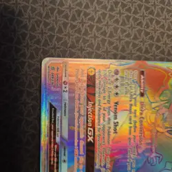 Pokemon Carr Naganadel GX 249/236 Unified Minds Rainbow Secret Rare - Image 5