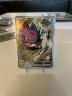 N's Zorua SVP189 SVP 189 Pokemon Journey Together SV Black Star Promo NM - Image 1