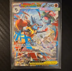 Pokemon Mega Evolutions TCG Mega Lucario Ex 179/132 SIR - Image 1