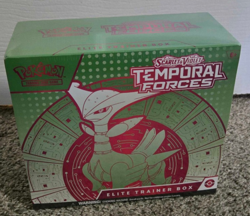 Pokemon Elite Trainer Box Scarlet & Violet Temporal Forces Sealed (Iron Leaves) - Image 1
