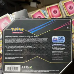 Pokemon TCG: Crown Zenith Tin Galarian Zapdos New-Factory Sealed - Image 2