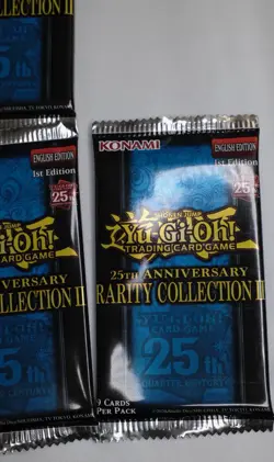 16x Yugioh 25th Anniversary Rarity Collection II Booster Packs New Sealed - Image 3