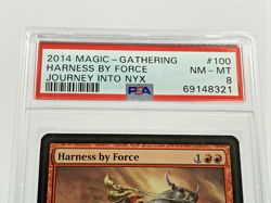 PSA 8 - HARNESS BY FORCE - Journey into Nyx - MTG Magic the Gathering Card Slab - Image 2