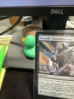 FOIL C 0094 Decode Transmissions Common Edge of Eternities MTG Card Sorcery Free - Image 3