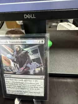 FOIL C 0094 Decode Transmissions Common Edge of Eternities MTG Card Sorcery Free - Image 4