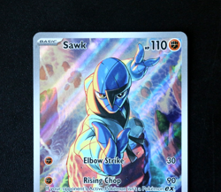 Pokemon Card TCG - Sawk 130/086 White Flare English - Illustration Rare - NM ⭐ - Image 2