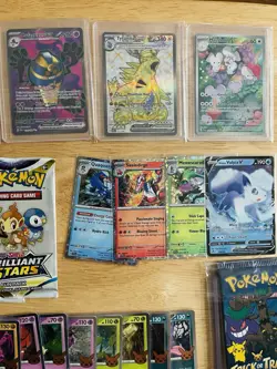 Pokemon Card Lot Maushold 226/193 Breakpoint - Pikachu & Error Cards - Image 2