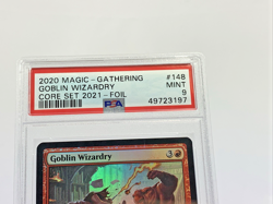 PSA 9 FOIL - GOBLIN WIZARDRY - Core Set 2021 - MTG Magic the Gathering Card Slab - Image 2