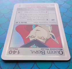 Sailor Moon CCG Ultra Rare Card 158 Queen Beryl Holo Foil Premiere 2000 Dic Dart - Image 2