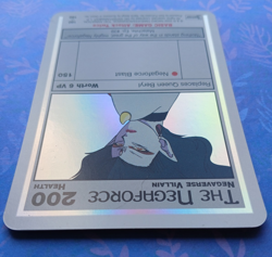 Sailor Moon CCG Ultra Rare Card 160 The Negaforce Holo Foil Premiere 2000 Dic - Image 3