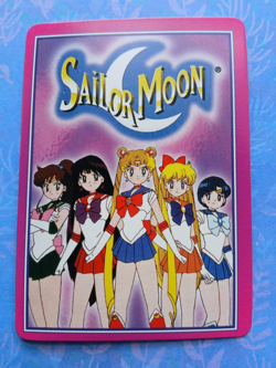 Sailor Moon CCG Ultra Rare Card #65 Moon Kingdom Holo Foil Past & Future 2001 - Image 2