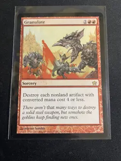 MtG x1 Granulate Fifth Dawn Magic The Gathering (Sorcery) - Image 1