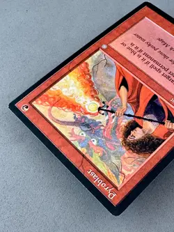 MTG-Pyroblast Ice Age Regular-LP NM-Vintage Magic the Gathering - Image 5