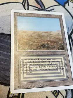 MTG Scrubland Revised Edition Dual Land LP-NM Condition - Image 2