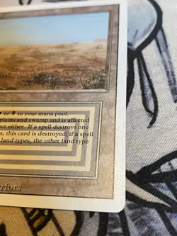 MTG Scrubland Revised Edition Dual Land LP-NM Condition - Image 4