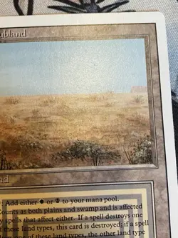 MTG Scrubland Revised Edition Dual Land LP-NM Condition - Image 5