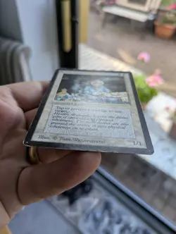 WOTC MTG Vintage Beta Edition Samite Healer (MP) Magic the Gathering - Image 3