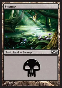 Swamp (238) - Light Play MTG Magic 2011 Core Set - Image 1