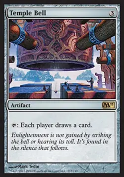 Temple Bell - Light Play MTG Magic 2011 Core Set - Image 1