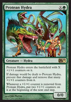 Protean Hydra - Light Play MTG Magic 2011 Core Set - Image 1