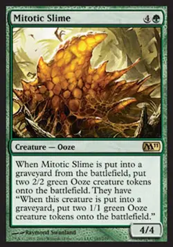 Mitotic Slime - Light Play MTG Magic 2011 Core Set - Image 1