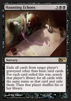 Haunting Echoes - Light Play MTG Magic 2011 Core Set - Image 1