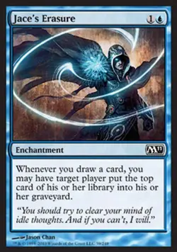 Jace's Erasure - Light Play MTG Magic 2011 Core Set - Image 1