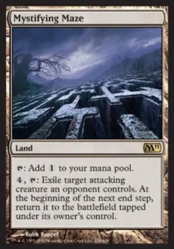 Mystifying Maze - Light Play MTG Magic 2011 Core Set - Image 1