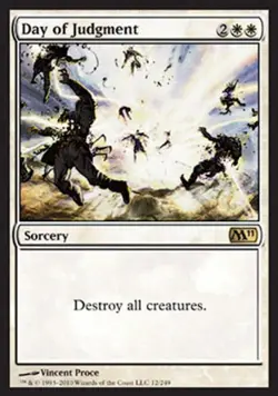 Day of Judgment - Light Play MTG Magic 2011 Core Set - Image 1