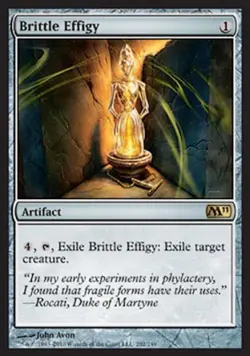 Brittle Effigy - Light Play MTG Magic 2011 Core Set - Image 1