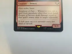 1x Keeper of Secrets NM-Mint, English Universes Beyond: Warhammer 40k MTG - Image 3