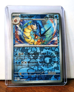 POKEMON GYARADOS 043/193 REVERSE HOLO RARE PALDEA EVOLVED LP-NM - Image 3