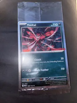 Sealed Yveltal Reverse Holo Mega Evolution Pokemon GAMESTOP PROMO 088/132 - Image 1