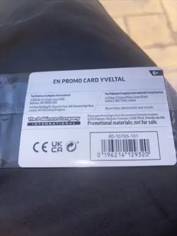 Sealed Yveltal Reverse Holo Mega Evolution Pokemon GAMESTOP PROMO 088/132 - Image 2