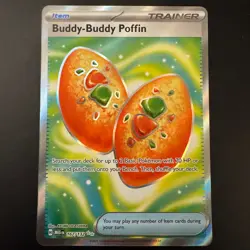 Buddy Buddy Poffin 167/132 Ultra Rare Pokemon Mega Evolution Base MINT - 1 - Image 1
