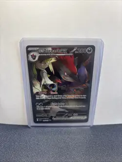 Pokemon N's Zoroark EX Journey Together Sir 185/159 Mint Condition - Image 1