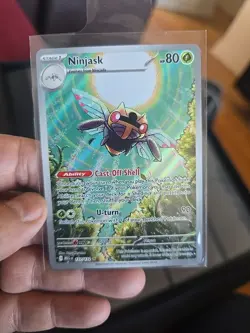 Ninjask 137/132 Illustration Rare Mega Evolution English Pokemon TCG - Image 1