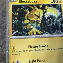 3 Electabuzz 125/ 165 Holo Rare Cards, Scarlet & Violet 151 Pokemon TCG Lot - Image 3
