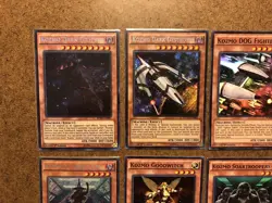 Yugioh Kozmo Deck Core, Dark Destroyer, Dark Eclipsed, Dark Lady, Tincan - LP/NM - Image 2