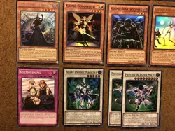 Yugioh Kozmo Deck Core, Dark Destroyer, Dark Eclipsed, Dark Lady, Tincan - LP/NM - Image 5