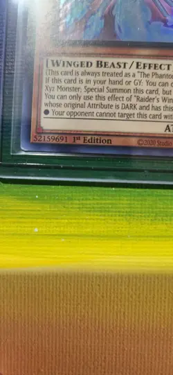 Raider’s Wing Ultra Rare 1st Edition PHRA-EN001 Yugioh NM - Image 2