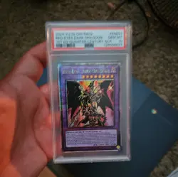 Yugioh - Red-Eyes Dark Dragoon RA02-EN021 1st Quarter Century Secret Rare PSA 10 - Image 2